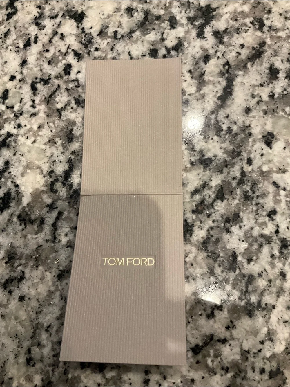 Tom Ford Black Leather Card Holder